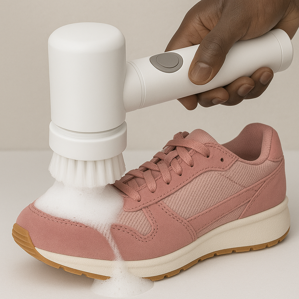 Brosse Électrique de Nettoyage pour Chaussures – Gardez vos Sneakers Impeccables !