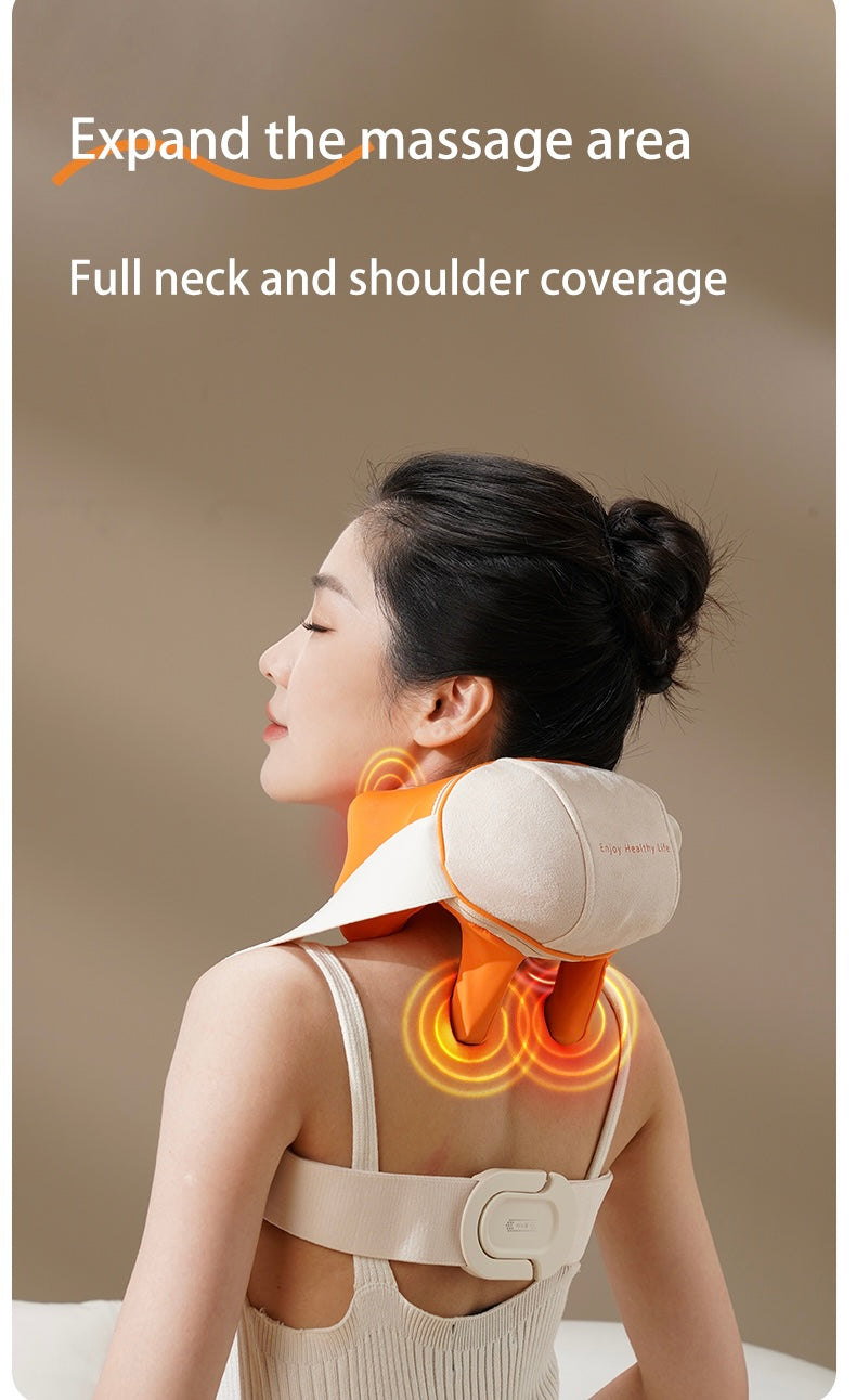 💆🏿‍♂️Masseur Cervical & Épaules 5D – Soulage Douleur & Tension